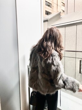 「GYDA（ジェイダ）のアイテム（その他アウター）」を使った、h.さん（レディース・154cm）の夏コーディネート