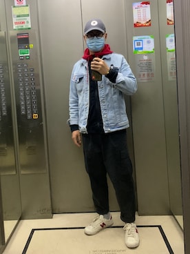 「アイテム（アンサンブル）」を使った、van----------さん（メンズ・175cm）の春コーディネート