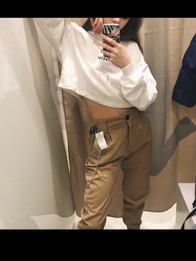 「hot」｜Dudchさん（レディース・164cm・10代）の春コーディネート