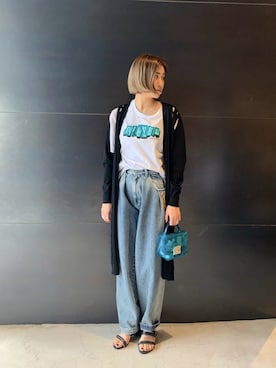 「blue」｜「アイテム（サンダル）」を使った、mariさん（レディース・162cm）の春コーディネート