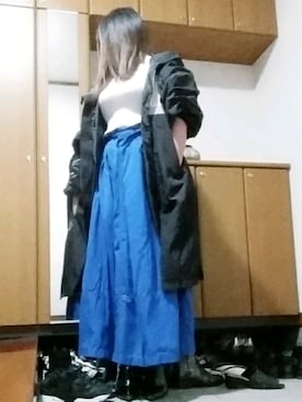 「murua」｜「アイテム（ブーティ）」を使った、茶みこさん（レディース・165cm）の春コーディネート