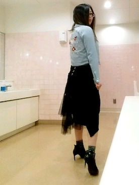 茶みこさん（レディース・165cm）の春コーディネート