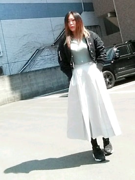 茶みこさん（レディース・165cm）の春コーディネート