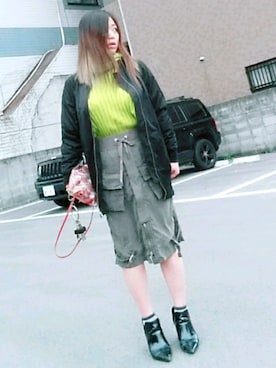 茶みこさん（レディース・165cm）の春コーディネート