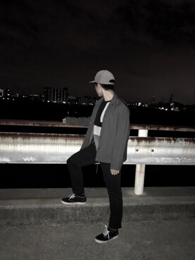「Confirm（コンファーム）のアイテム（その他アウター）」を使った、 RYOさん（メンズ・173cm）の冬コーディネート