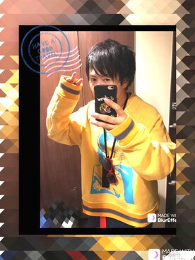「GUCCI（グッチ）のアイテム（その他）」を使った、rikutoさん（メンズ・172cm）の秋コーディネート