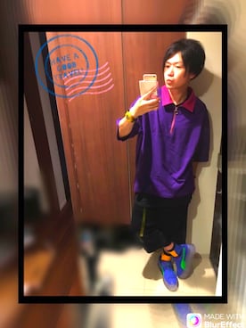 「FUN（ファン）のアイテム」を使った、rikutoさん（メンズ・172cm）の夏コーディネート