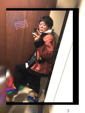 「FUN（ファン）のアイテム」を使った、rikutoさん（メンズ・172cm）の秋コーディネート