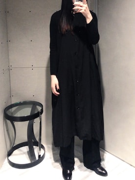 「Y's（ワイズ）のアイテム（ワンピース/ドレス）」を使った、alisaさん（レディース・173cm）の夏コーディネート