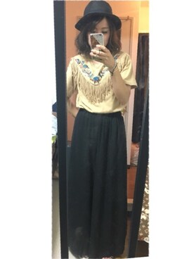 まおまおさん(レディース・162cm)の夏コーディネート