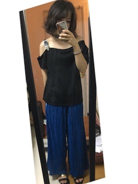 「ドラフトエヴリス」｜まおまおさん（レディース・162cm）の夏コーディネート