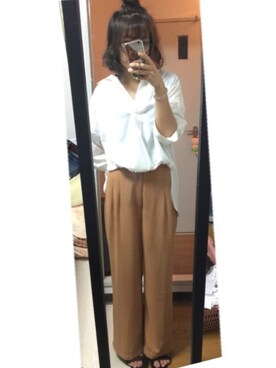 まおまおさん(レディース・162cm)の夏コーディネート