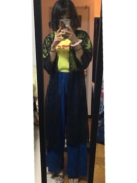 「ドラフトエヴリス」｜まおまおさん（レディース・162cm）の夏コーディネート