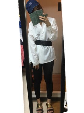 「ドラフトエヴリス」｜まおまおさん（レディース・162cm）の夏コーディネート