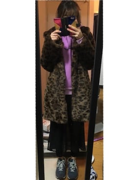 「ドラフトエヴリス」｜「アイテム（ジャケット/アウター）」を使った、まおまおさん（レディース・162cm）の冬コーディネート