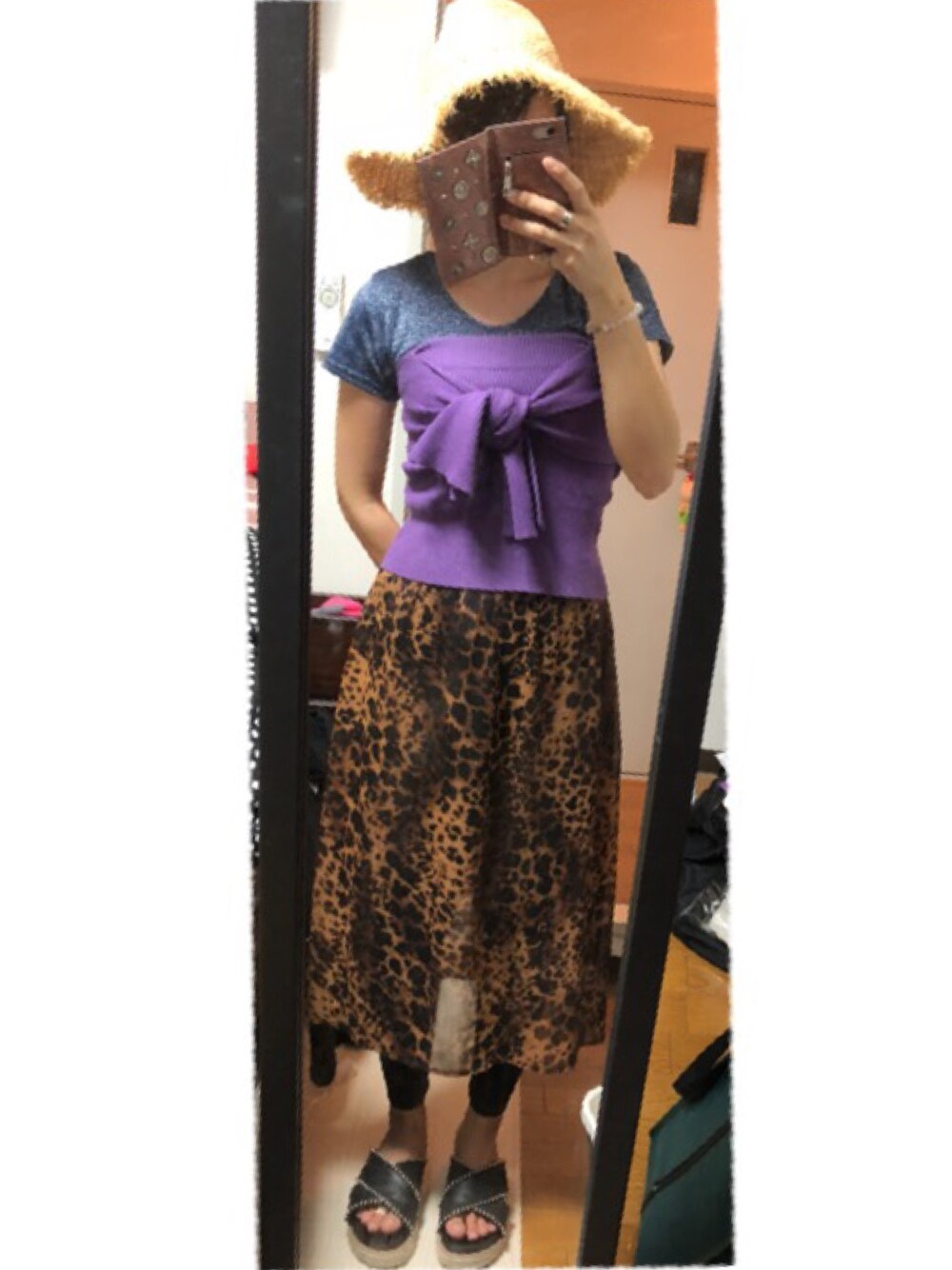 「ドラフトエヴリス」｜「STYLENANDAのアイテム（ハット、ベージュ系）」を使った、まおまおさん（レディース・162cm）の夏コーディネートの1枚目の写真