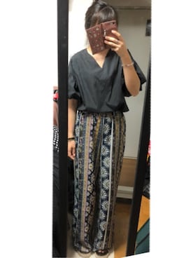 まおまおさん(レディース・162cm)の夏コーディネート