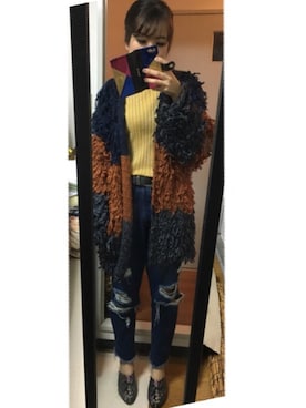 まおまおさん（レディース・162cm）の秋コーディネート