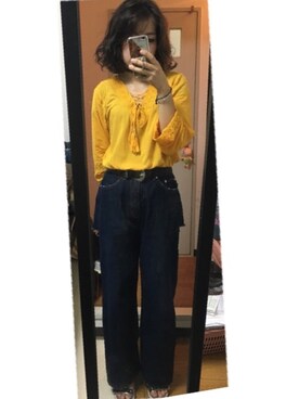 まおまおさん（レディース・162cm）の夏コーディネート