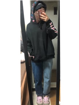 「wc JAPAN（ダブルシージャパン）のアイテム」を使った、まおまおさん（レディース・162cm）の冬コーディネート