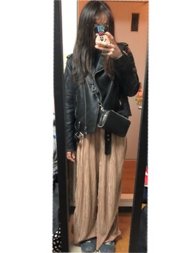 「ドラフトエヴリス」｜「アイテム（ジャケット/アウター）」を使った、まおまおさん（レディース・162cm）の春コーディネート