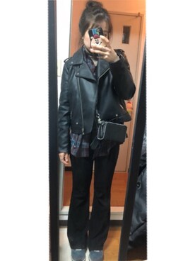 「wc JAPAN（ダブルシージャパン）のアイテム」を使った、まおまおさん（レディース・162cm）の春コーディネート