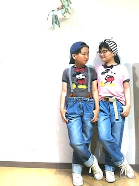 rikumihiさん（キッズ・130cm）の春コーディネート