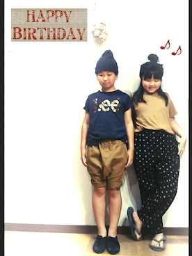 rikumihiさん(キッズ・130cm)の夏コーディネート