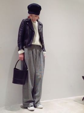 mi0808さん（レディース・163cm）の冬コーディネート