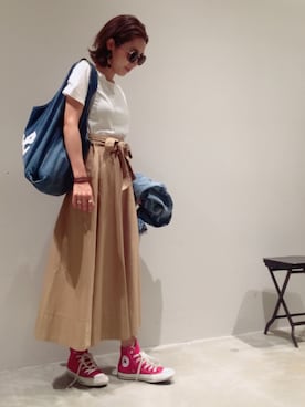 mi0808さん（レディース・163cm）の夏コーディネート