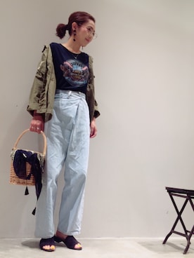 mi0808さん（レディース・163cm）の夏コーディネート