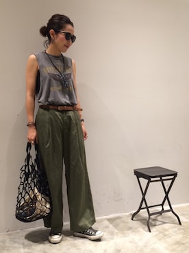 mi0808さん（レディース・163cm）の夏コーディネート