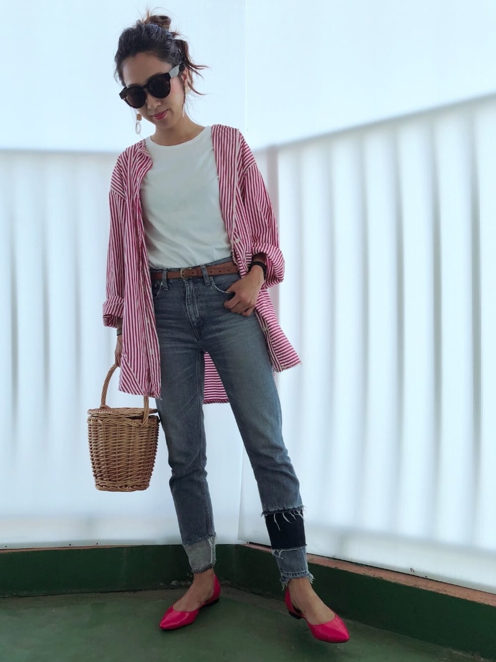 IENA（イエナ）の「VITRAS GEDVILAS Basket S BAG◇（かごバッグ