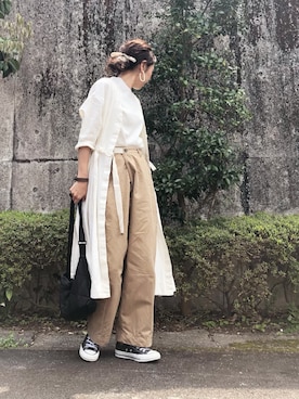 「ワッフル」｜mi0808さん（レディース・163cm）の春コーディネート