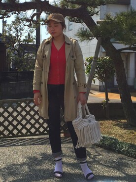 SHOKOさん（レディース・163cm）の春コーディネート