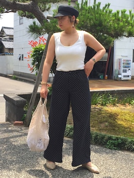 SHOKOさん(レディース・163cm)の夏コーディネート