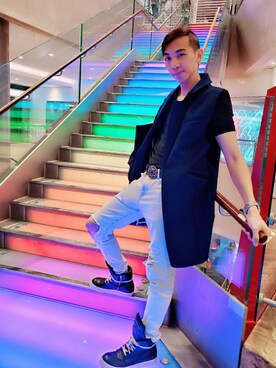 「Mong Kok」｜Sam🇭🇰 さん（メンズ・179cm）の夏コーディネート