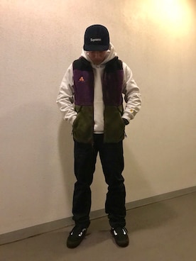 「NIKE ACG（ナイキエィシージー）のアイテム（ジャケット/アウター）」を使った、M.T.R.Mさん（メンズ・165cm）の秋コーディネート