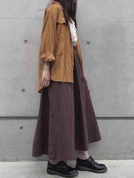 ナツキꪔ̤̥ꪔ̤̮ꪔ̤̫さん（レディース・157cm）の秋コーディネート