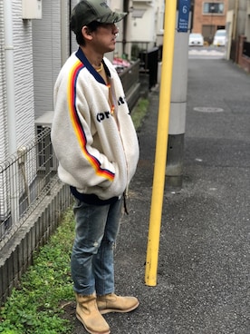 「VOLCOM」｜「アイテム（ジャケット/アウター）」を使った、yo-1さん（メンズ・176cm）の春コーディネート