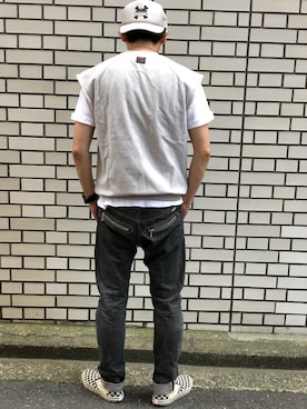 「COREFIGHTER（コアファイター）のアイテム（帽子）」を使った、yo-1さん（メンズ・176cm）の秋コーディネート