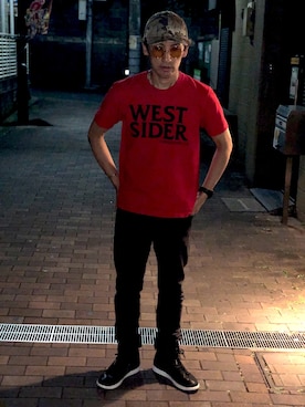 「COREFIGHTER（コアファイター）のアイテム（帽子）」を使った、yo-1さん（メンズ・176cm）の秋コーディネート