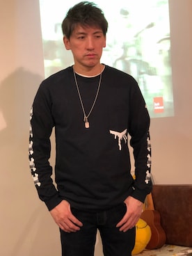 「COREFIGHTER（コアファイター）のアイテム（トップス）」を使った、yo-1さん（メンズ・176cm）の秋コーディネート