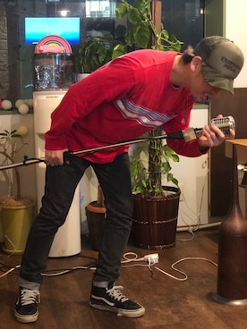 「COREFIGHTER（コアファイター）のアイテム（帽子）」を使った、yo-1さん（メンズ・176cm）の秋コーディネート