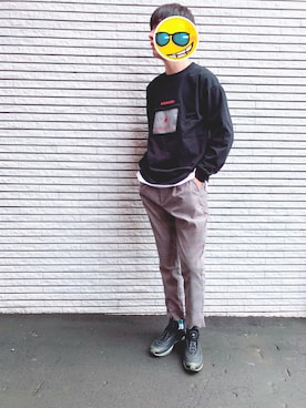 ぶらいあんさん（メンズ・184cm）の春コーディネート