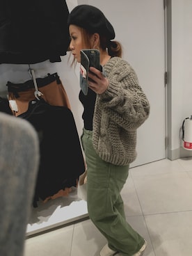 noncoさん（レディース・157cm）の冬コーディネート