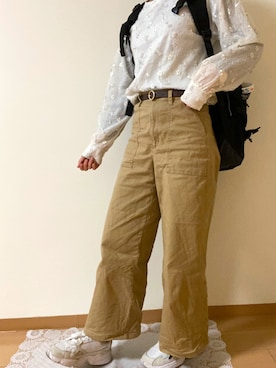 Yuさん（レディース・155cm）の春コーディネート