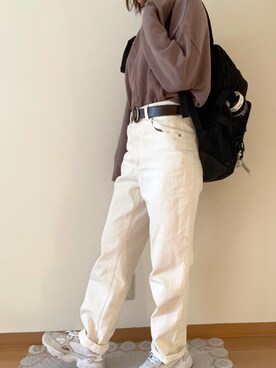 Yuさん（レディース・155cm）の春コーディネート