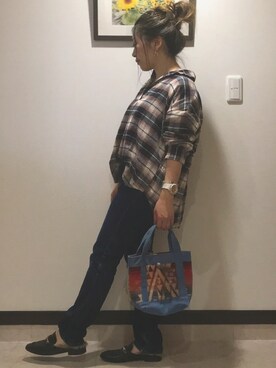 yuuko ☺︎さん（レディース・146cm）の秋コーディネート