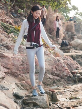 「hiking look」｜iviechanさん（レディース・164cm）の春コーディネート